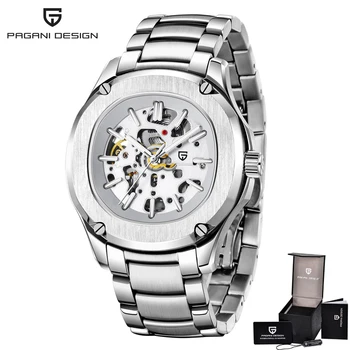 

2020 PAGANI DESIGN Luxury Automatic Mechanical Men Watch 100M Waterproof Male Clock Sapphire Diving Sports Watch Relogio Masculi