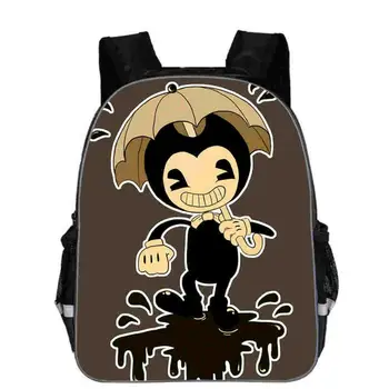 

Bendy And The Ink Machine School Bag Children Backpack For Students School Bag Notebook Backpack Daily Mochilas