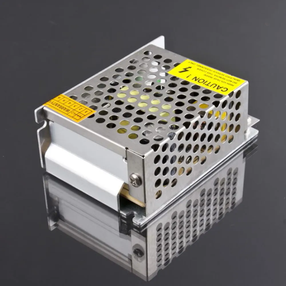 Драйвер 4 светодиодные ленты Новый DC 12V 2A 24W импульсный источник питания дисплей переменного тока