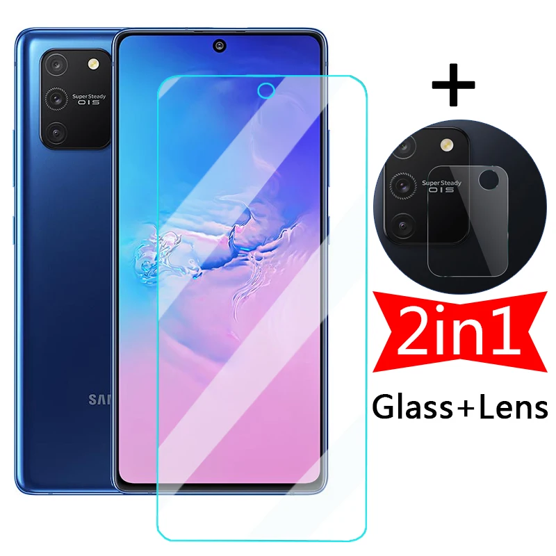 2in1 Screen Protective Glass for Samsung Galaxy S10 Lite Note 10 Lite