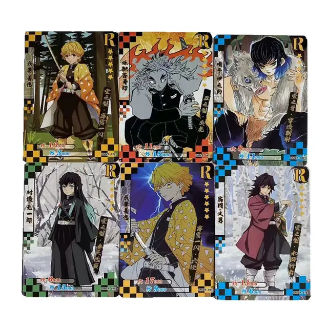 Demon Slayer Card TCG Game Cards Table Toys For Family Children Christmas Gift 6