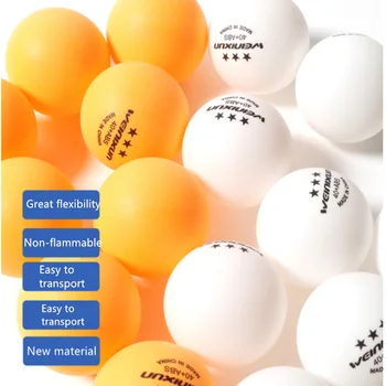 

Professional Table Tennis Balls 3 Star 2.8g 40+mm New ABS Plastic Ball For Ping Pong Competition Training Accessories