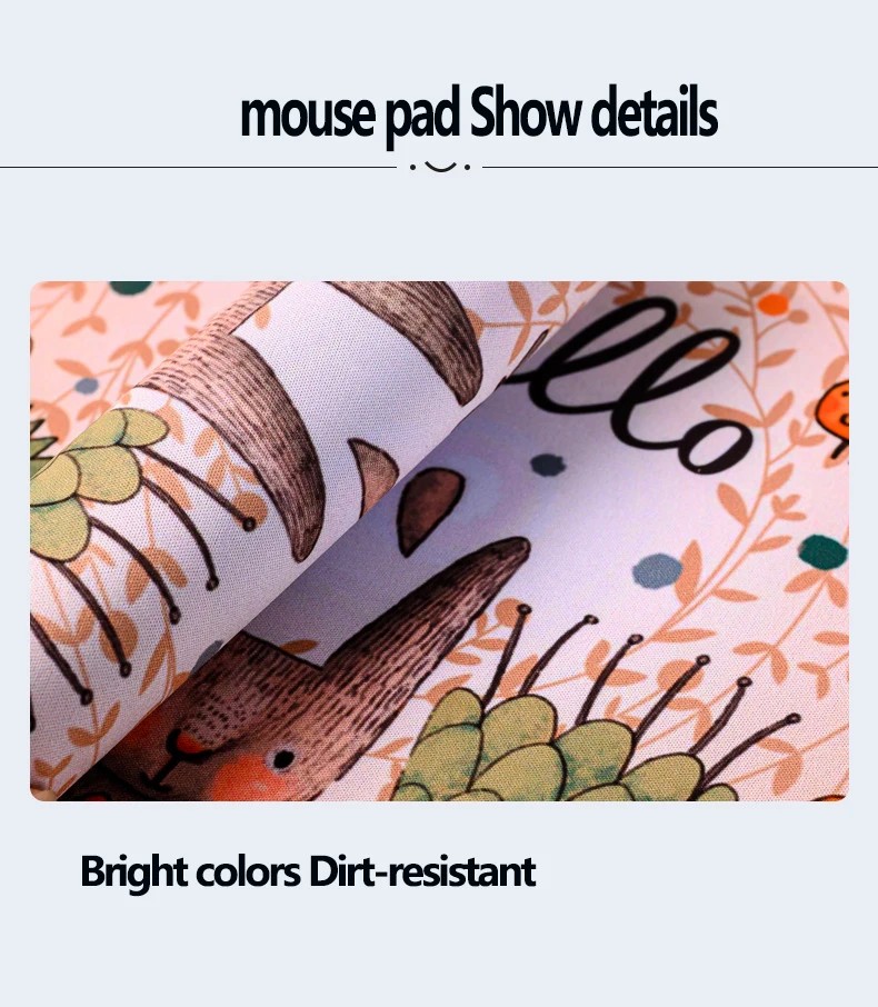 anime mouse almofada grande mousepad otaku resistente