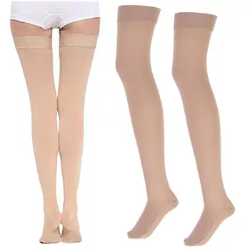

Level 2 Elastic Compression Stockings Varicose Veins Leg Slimming Netherstock Braces Supports