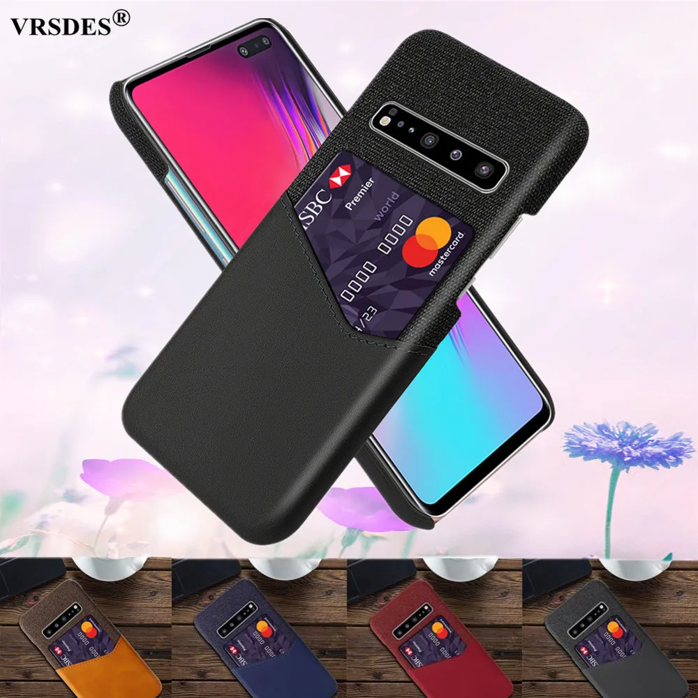 For Samsung Galaxy S10 5G S10E S20 Ultra Plus Lite Card Slots Case PU Leather Business S20+ S10+ | Мобильные телефоны и