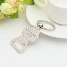 100 шт персонализированные свадебные услуги на заказ брелок для ключей с гравировкой открывалка для бутылок и складной крючок для сумки женская сумка вешалка держатель для сумки