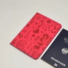 Мягкая элегантная Милая женская Обложка для паспорта розовая черная Обложка для паспорта для девушек Дорожный Чехол Держатель для паспорта