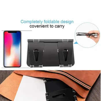 

Aluminum Desk Multi-Angle Adjustable Dual Phone Stand Mount Holder Cradle for iphone ipad huawei All Mobile Phone Tablet