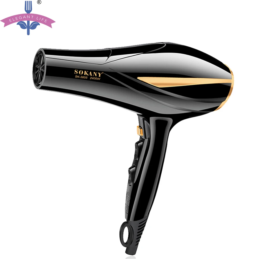 Ionic Professional Hair Dryer 2400W Strong Power Barber Salon Styling