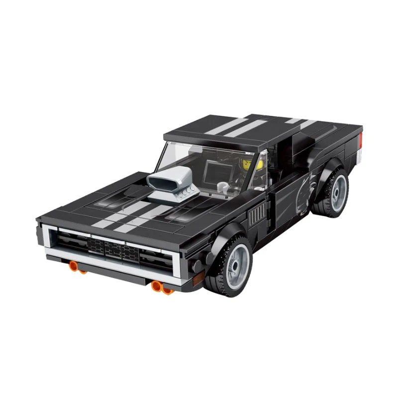 Игрушки Creator Dodge Charger MOC скоростные чемпионы Супер гоночный автомобиль набор