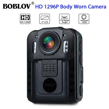 

Wearable Body Worn Camera HD 1296P Police Cam Mini camcorder Law Enforcement Cam Security Real time Police Camera