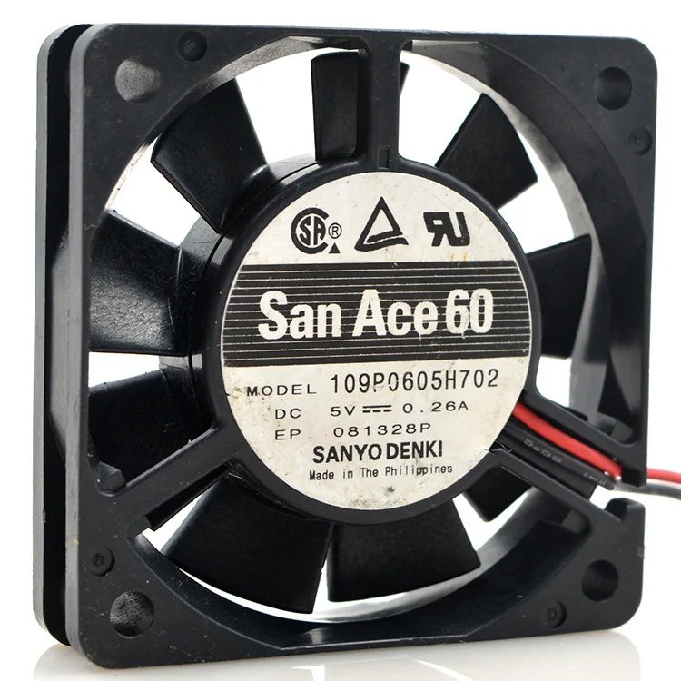 Для Sanyo SANACE 60 109 p0605h702 5v0. 26a60156 см вентилятор охлаждения