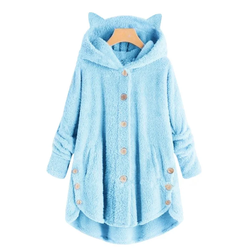 blue Женские пальто зимняя одежда с капюшоном для беременных женские повседневные пальто для беременных свободные женские пальто для беременных куртки размера плюс - Цвет: blue