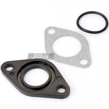 

20mm Carburetor Manifold Intake Pipe Gasket Spacer Seal Set for 50cc 110cc 125cc Pit Dirt Bike ATV D50