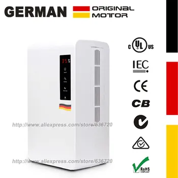 

3000ml Air Dehumidifier, Mute Auto Off Function Dehumidifier Air Dryer Purifier Dehumidification Capacity up to 1300ml/Day