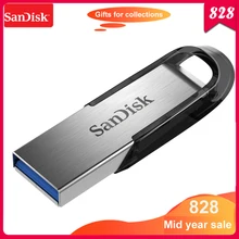 USB флеш-накопитель SanDisk CZ73, 256 ГБ, 128 ГБ, 64 ГБ, 32 ГБ, USB 3,0, металлический флеш-накопитель, 16 ГБ, карта памяти, запоминающее устройство, u-диск