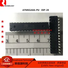 ATMEGA8A-PU dip-28 atmega8a atmega8 8 bits com 8k bytes em-sistema programável flash 100% novo original