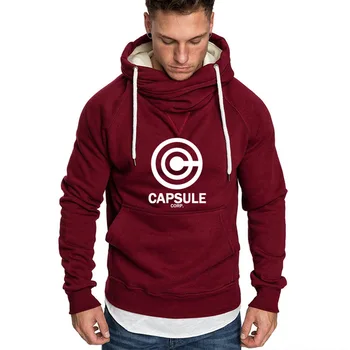

Anime Dragon Ball Z Hoodies Men Streetwear Capsule Corp unisex Spring Sweatshirt Harajuku HipHop Men Hooded Fleece Tracksuit Y