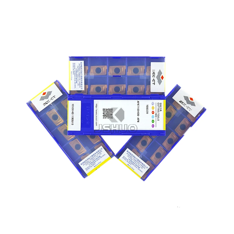 Оригинальный ZCC APKT160408-APM YB9320 APKT 160408 CVD карбидный фрезерный вкладыш положительное