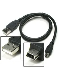 50/80/100 см плоский Дата-кабель Mini USB «Папа-папа» 5-контактный Mini B Зарядное устройство V3 USB кабель для MP3 MP4 MP5 плеер Камера радио