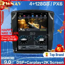 128 ГБ Tesla Screen Carplay для MITSUBISHI PAJERO V97 V93 Shogun Montero 2006 + Android плеер GPS