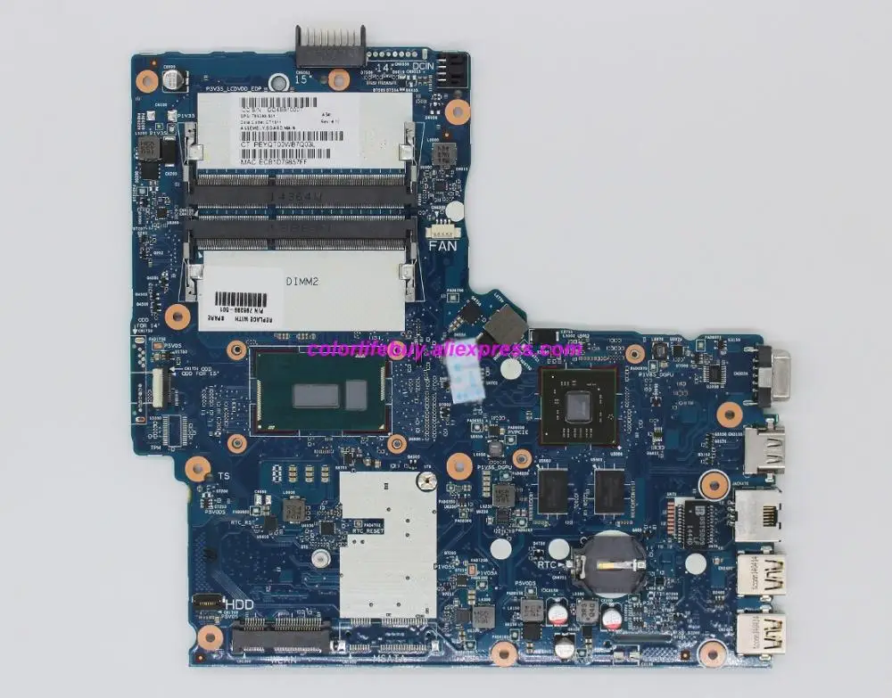 

Genuine 796399-001 796399-501 796399-601 6050A2677101-MB-A01 i7-5500U R5 M240/2GB Laptop Motherboard for HP 350 G2 NoteBook PC