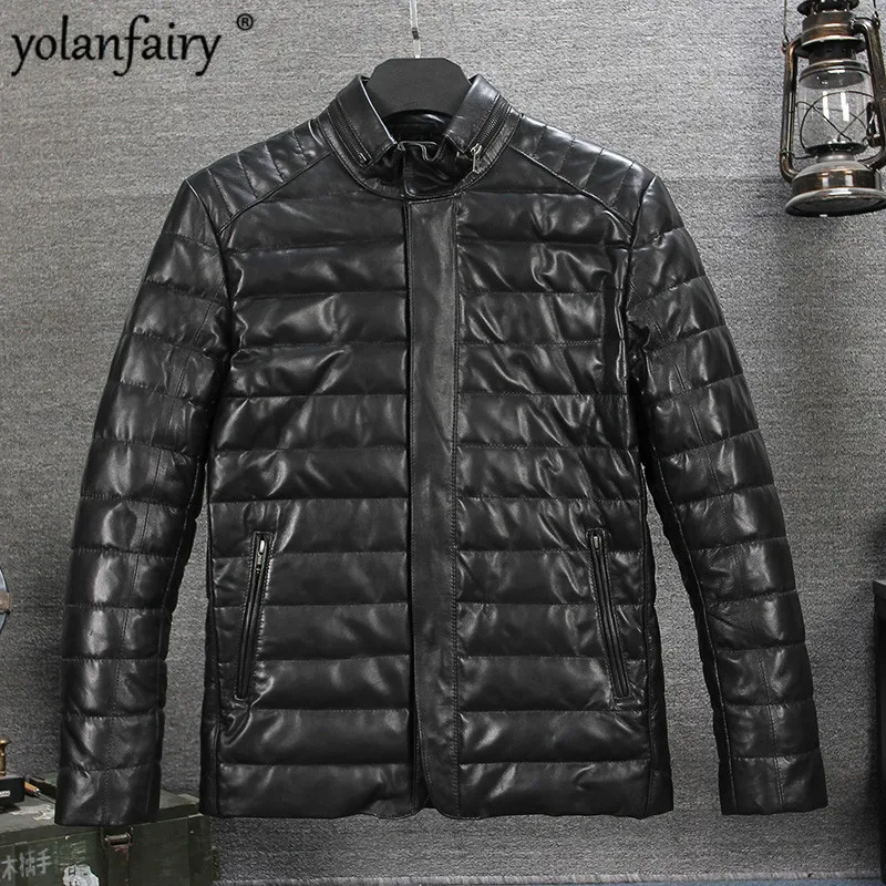 veste en cuir homme grande taille