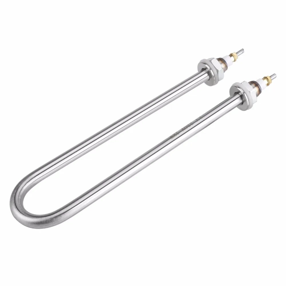 

Immersion Water Heater Element 220V 2KW Stainless Steel Immersion Water Heater Electric Tube Heating Element