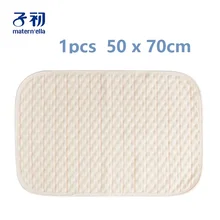 Детские подгузники Матрас Водонепроницаемый Моющийся хлопок пеленки простыни спальный коврик многоразовые подгузники 1 шт 50*70 см