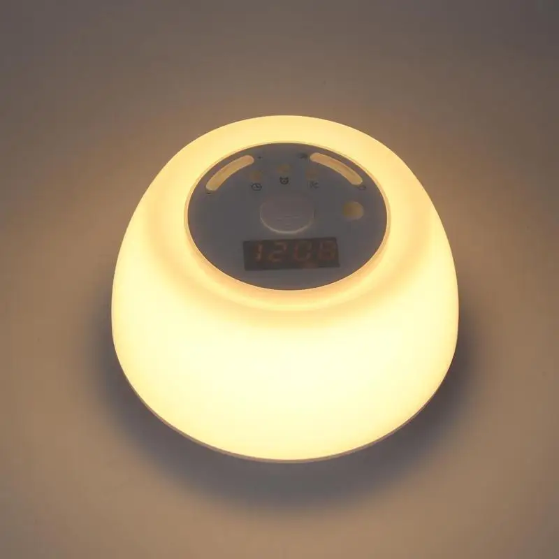 Usb-будильник Wake Up Light природа Sunrise моделирование прикроватная Ночная лампа
