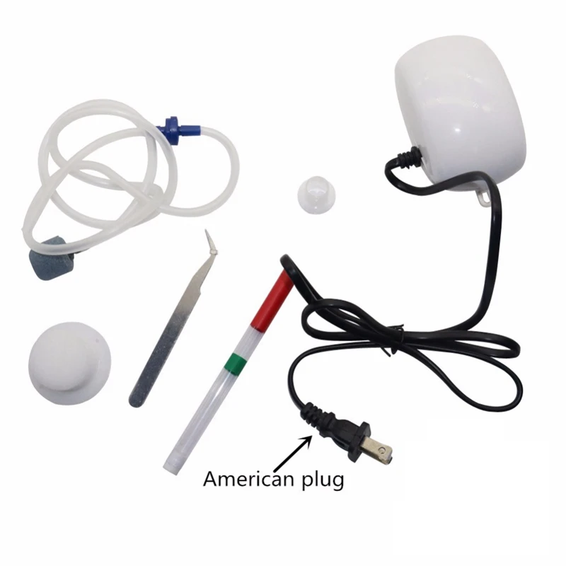 Пестицидная система 6-Well детский Soilless Plant Seedling Growth Kit(Us Plug) розовый-ABUX
