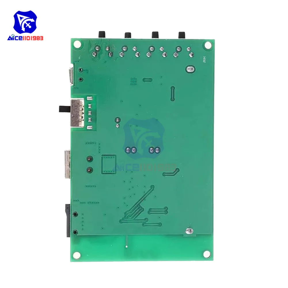 Двухканальный беспроводной цифровой Bluetooth ресивер diymore PAM8403 5 Вт + аудио