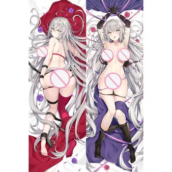 

Anime Dakimakura Fate Grand Order Jeanne Alter 2Way 160x50cm Japanese Manga Sexy Waifu Body Hugging Pillow Case Gift for OTAKU