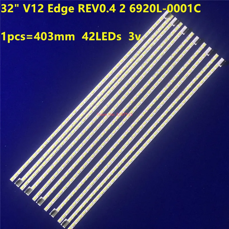 Светодиодная лента 403 мм 42 дюйма LEDr 32 V12 Edge REV0.4 2 6920L-0001C 6922L-0011A для LG 32LS570S 32LM580T 32LM580S