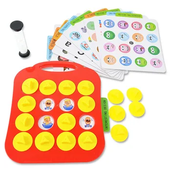

Children Memory Training Matching Pair Game Early Education Interactive Toy Parent Child Link Up Chess Toys
