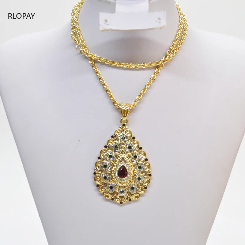 Muslim Jewelry Fashion Necklace Set DIY 
