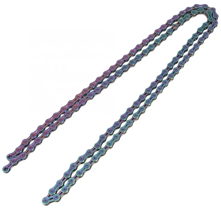

Portable Ultra-light 116 Links Bike Chain 10 Speed Bicycle Chain Replacement Part for Mountain Road Bike Bicycle Parts