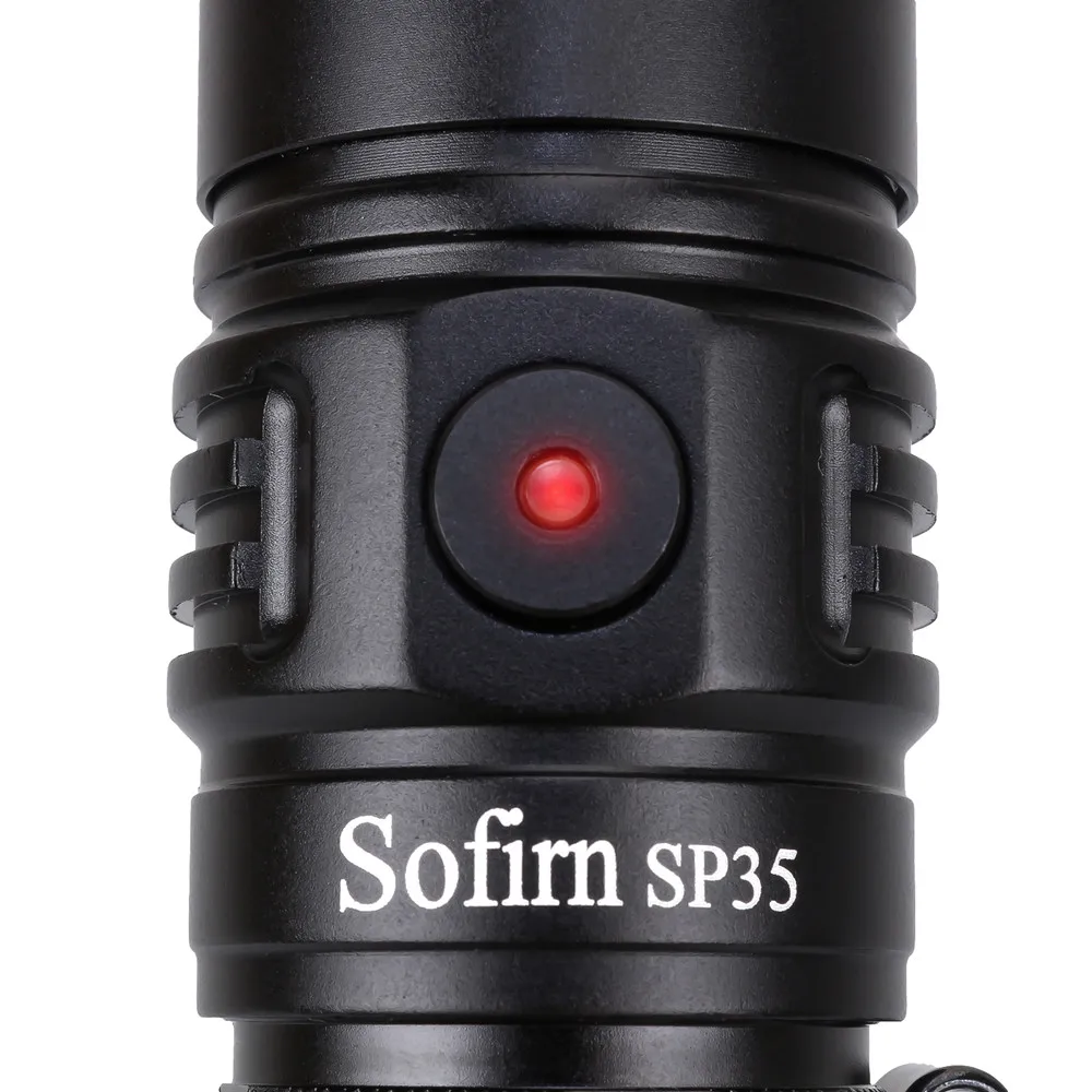 Sofirn sp35 21700 sst40 led lanterna 2a