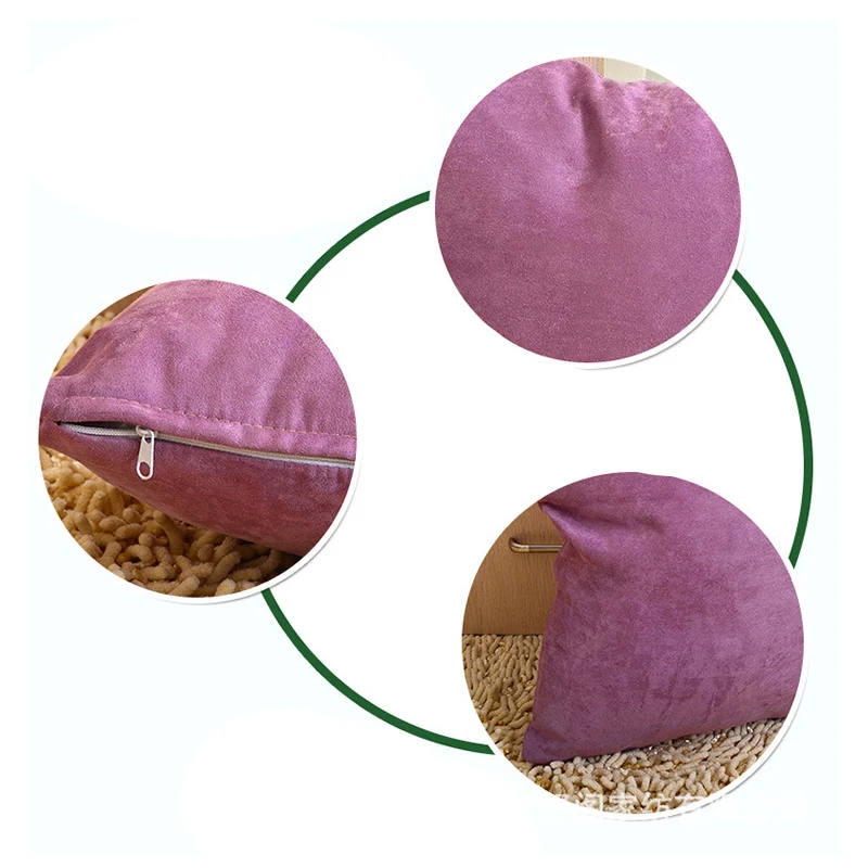 Новинка 2019 декоративные подушки мягкий диван на талии наволочка для твердая 45x45