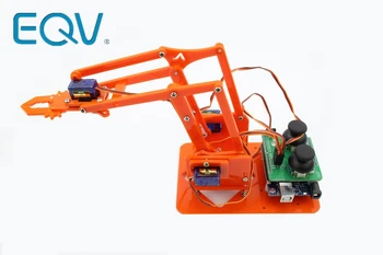 

EQV 4 DOF Unassembly Acrylic Mechanical Arm Robot Manipulator Claw for Arduino Maker Learning DIY Kit Robot