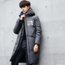 Звездные войны мандалориан это путь белый утиный пуховик мужской черный е сплошной цвет пальто зимний термо теплый Тренч