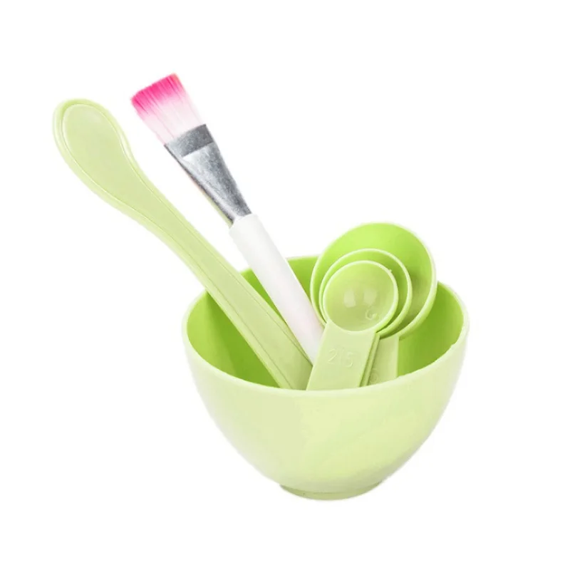 HOT 4 In 1 DIY Mask Bowl With Stick Brush Measuring Spoon Stirring Cosmetic Mixer Face Care Makeup Tool Maquillaje MKXJ HOT 4 In 1 DIY Mask Bowl With Stick Brush Measuring Spoon Stirring Cosmetic Mixer Face Care Makeup Tool Maquillaje MKXJ