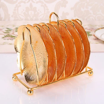 

Kitchen Cup Plate Storage Rack Holder Serving Tray Mirror Polished Table Decor Display Dinnerware Set Accessories