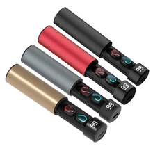 Мини T1 TWS V5.0 Bluetooth наушники 3D стерео наушники с микрофоном Портативный hifi глубокий бас звук беспроводная двойная гарнитура