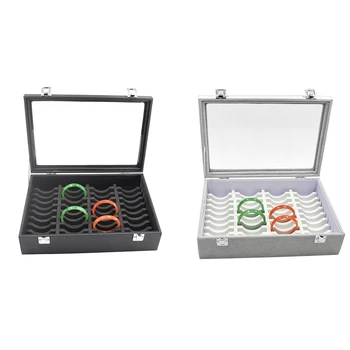 

New 40Pcs Jewelry Display Boxes Bracelet Holder Ornament Rack Showcase Watch Display Stand Jewelry Organizer Storage