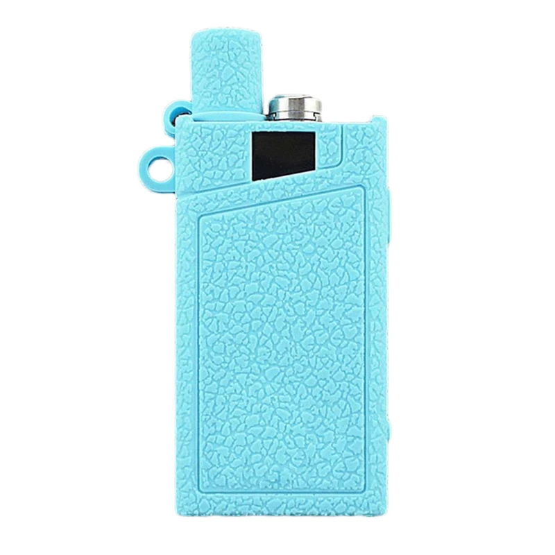 Texture Skin Case Silicone Cover Protective Gel For SMOKTECH TRINITY ALPHA - Color: LB