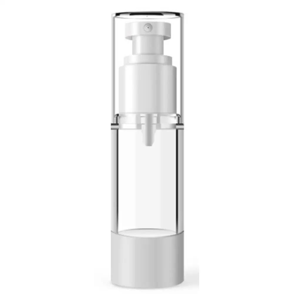 

New 10pcs 15ml-100ml Plastic Cosmetic Bottle Vacuum Container Refillable Bottles Emulsion Spray Transparent Airless Pump