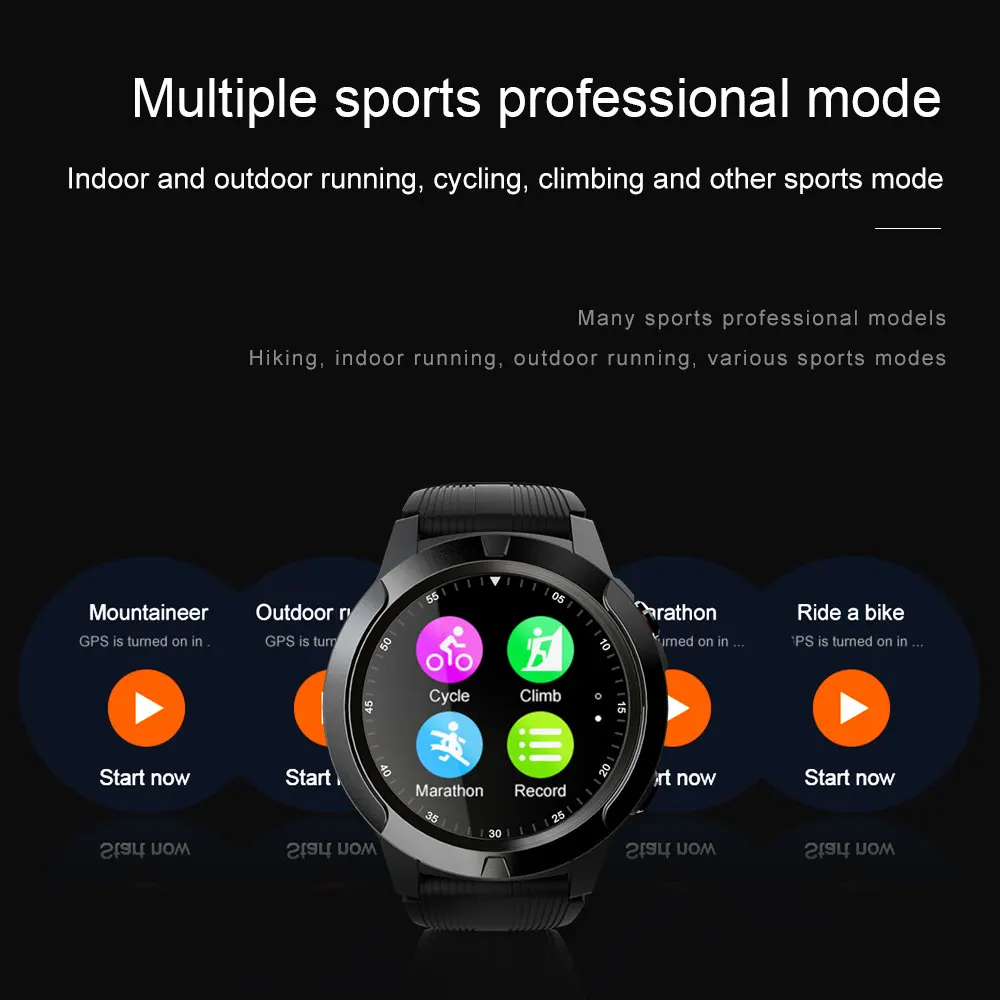 Смарт-часы на android, мужские, с sim-картой, телефон, часы, gps, спорт, запись SMS, уведомления, пульсометр, шагомер, Bluetooth, умные часы для ios
