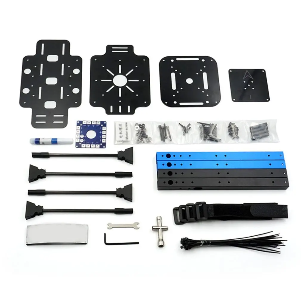 $22.34 FourAxis Rack 450Mm Wheelbase F450 Rack Diy Aluminum Tube MultiAxis Drone Rack Rc Airplane Parts