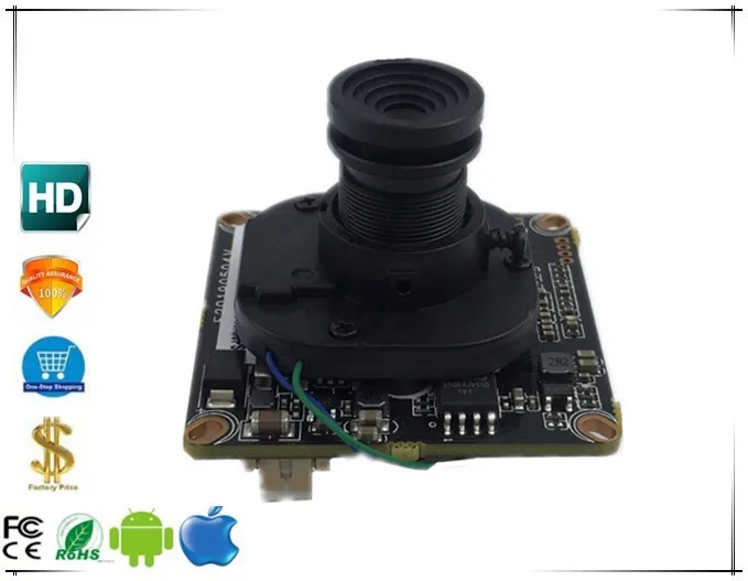

5.0MP 4.0MP 1080P XM550AI+SC335E IP Camera Module Board 2592*1944@15fps with M12 Lens IRC CMOS ONVIF CMS XMEYE P2P Cloud